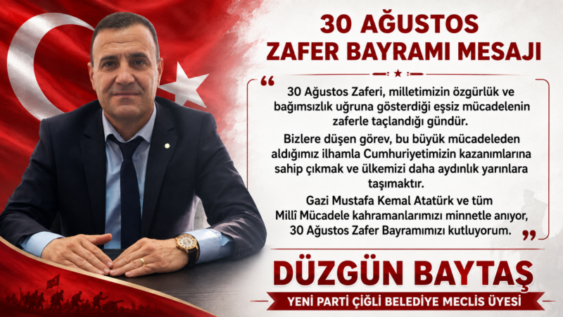 30 Ağustos Zaferi, milletimizin özgürlük ve bağımsızlık uğruna gösterdiği eşsiz