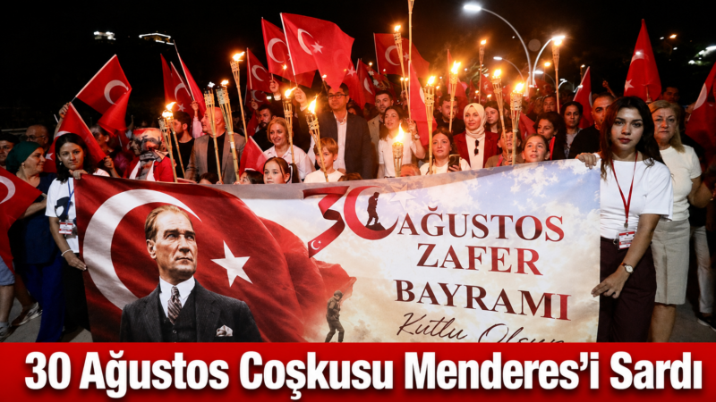 Menderes Belediyesi, 29-30 Ağustos tarihlerinden Zafer Bayramı kutlamaları gerçekleştirdi. Binler
