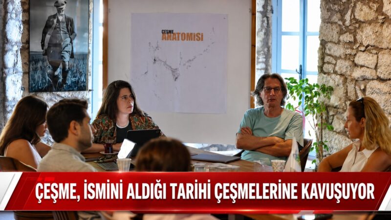 Çeşme Belediyesi Vizyon Ofisi ile İzmir Ekonomi Üniversitesi iş birliğinde