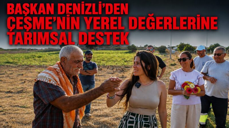 Çeşme Belediye Başkanı Lâl Denizli, ilçeye özgü tarımsal ürünlerin korunması,