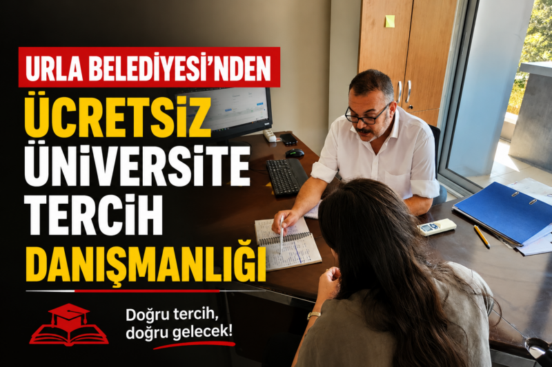 Urla Belediyesi, Urla Gençlik Eğitim Merkezi çatısı altında üniversite tercih