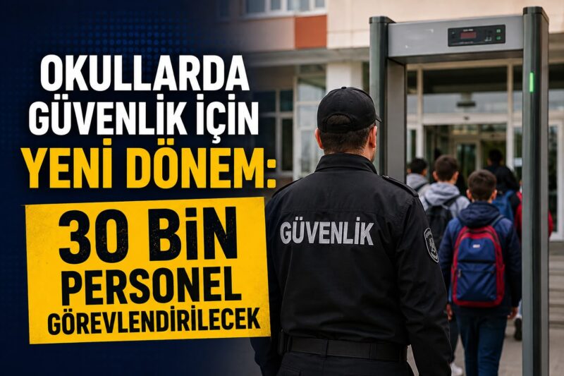 Yeni eğitim öğretim yılı öncesinde okullardaki güvenlik tedbirlerinin artırılmasına yönelik
