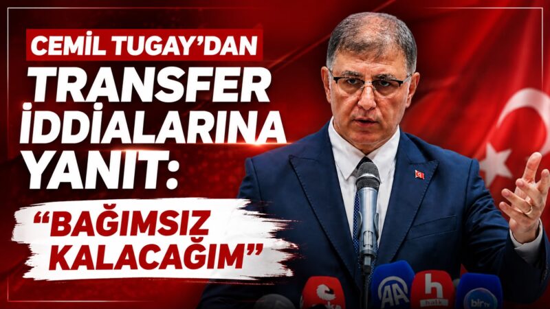 İzmir Büyükşehir Belediye Başkanı Cemil Tugay, son günlerde siyaset kulislerinde