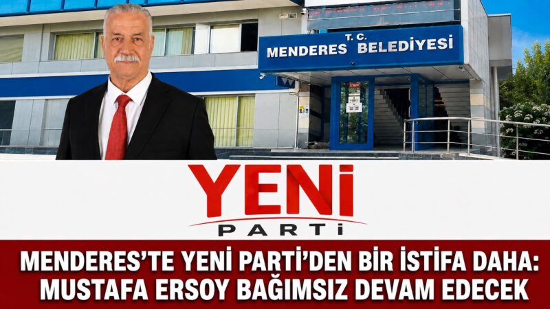 İzmir’de Menderes Belediye Başkan Vekilliği seçimi tüm dengeleri değiştirdi. Belediyenin