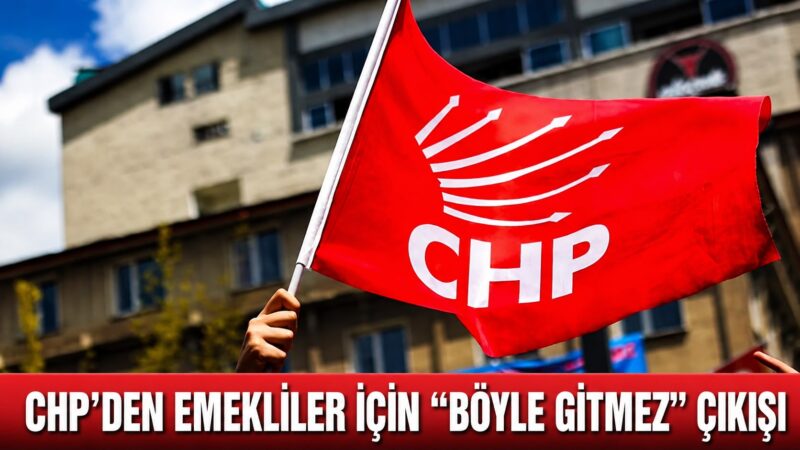 CHP, sosyal medya hesaplarından yayımladığı yeni videoyla emeklilerin yaşadığı ekonomik