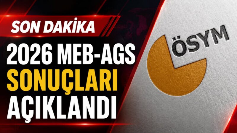 Ölçme, Seçme ve Yerleştirme Merkezi (ÖSYM), 2026 Millî Eğitim Bakanlığı