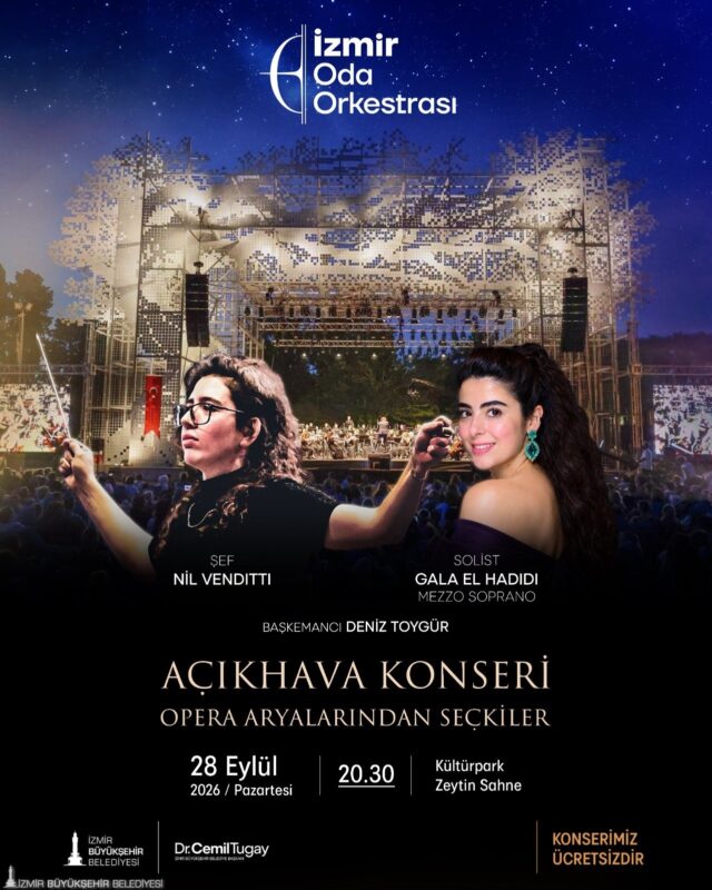 İzmir Oda Orkestrası, 2026/2027 sezonunu 28 Eylül’de Kültürpark Zeytin Sahne’de