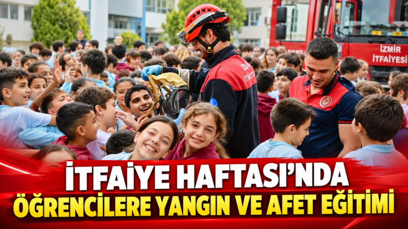 İtfaiye Haftası etkinlikleri kapsamında İzmir Büyükşehir Belediyesi İtfaiye Dairesi Başkanlığı