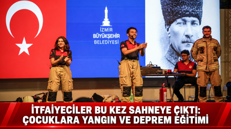 İzmir Büyükşehir Belediyesi İtfaiyesinin ateş savaşçıları, 95. İzmir Enternasyonal Fuarı’nda