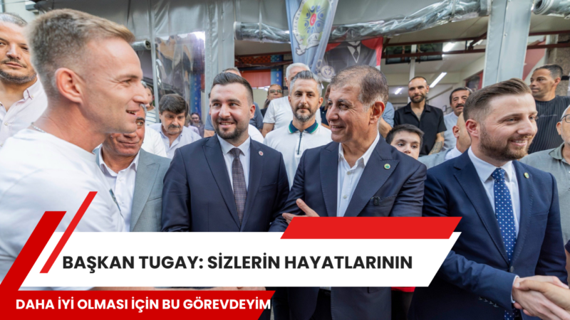 Buca Kozağaç Gençlik Derneği’ni ziyaret eden İzmir Büyükşehir Belediye Başkanı