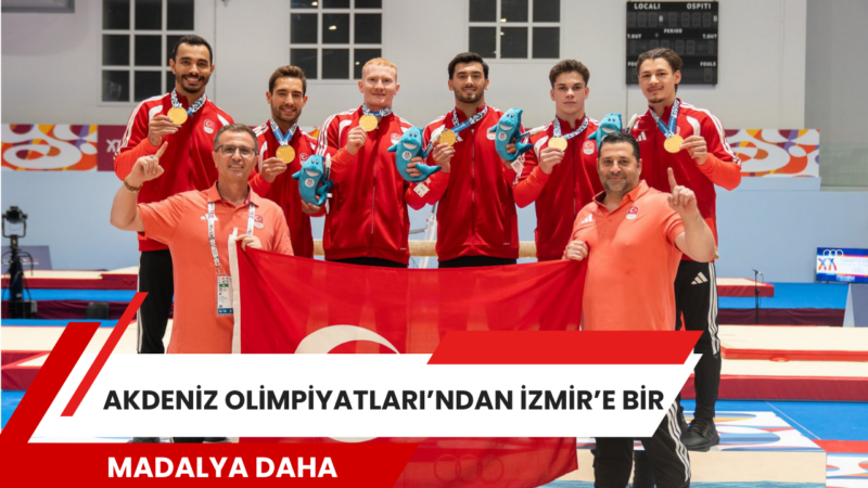 İzmir Büyükşehir Belediyesi Spor Kulübü’nün başarılı milli jimnastikçisi Altan Doğan,