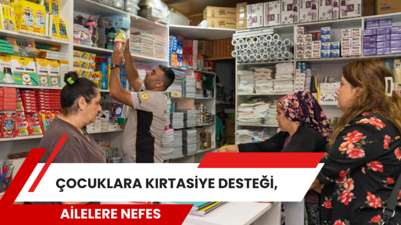 İzmirli veliler, İzmir Büyükşehir Belediyesi’nin 100 milyon TL’lik kırtasiye desteği