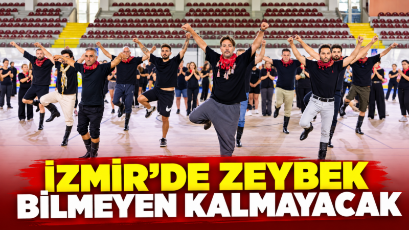 İzmir Büyükşehir Belediyesi’nin “İzmir’de Zeybek Bilmeyen Kalmasın” çağrısıyla başlattığı ücretsiz