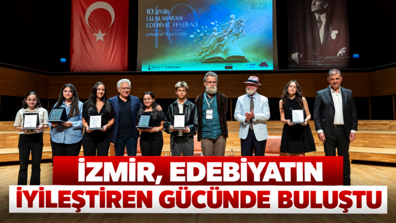 10. İzmir Uluslararası Edebiyat Festivali, “Edebiyat İyileştirir” temasıyla dört gün