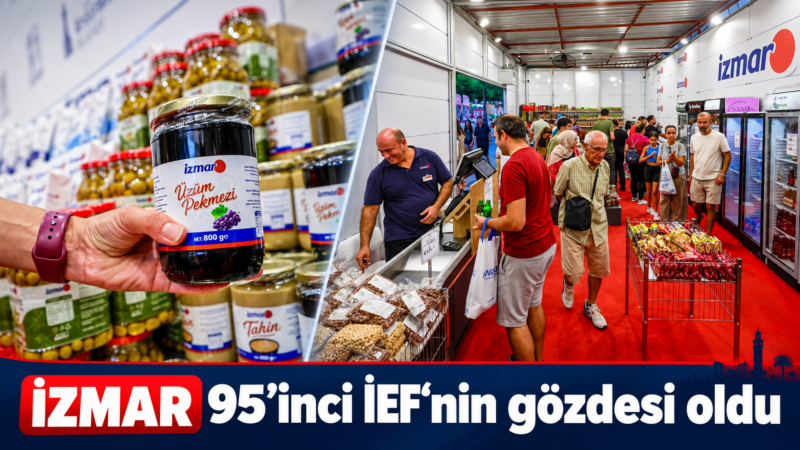 
İzmir Büyükşehir Belediyesi’nin tanzim satış mağazası İZMAR, 95. İzmir Enternasyonal