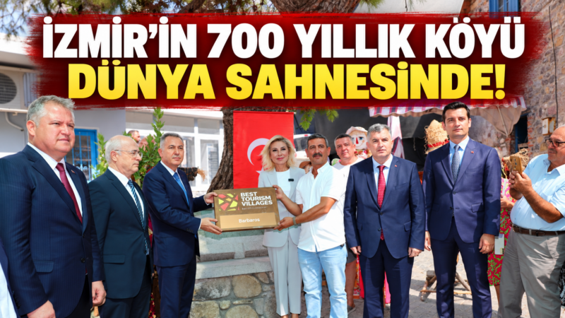 Barbaros, "En İyi Turizm Köyü" seçildi
İzmir'in Urla ilçesindeki 700