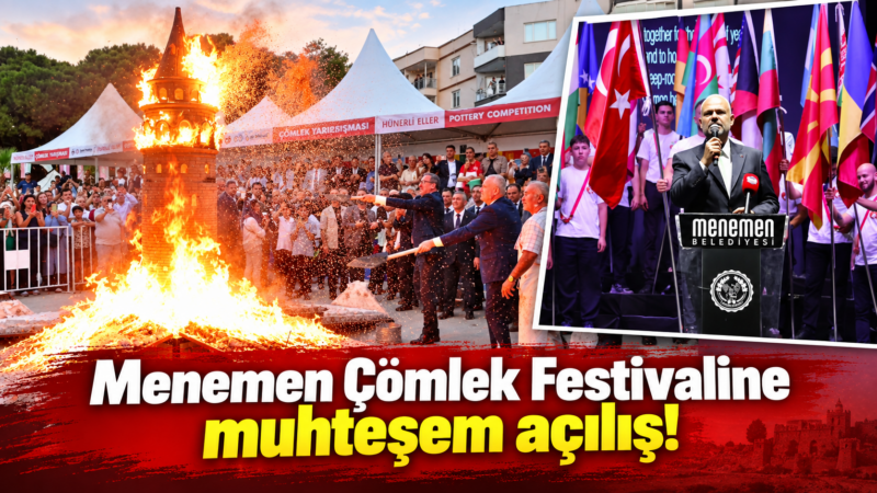 Menemen Belediyesi tarafından 5’inci kez düzenlenen Uluslararası Menemen Çömlek Festivali,