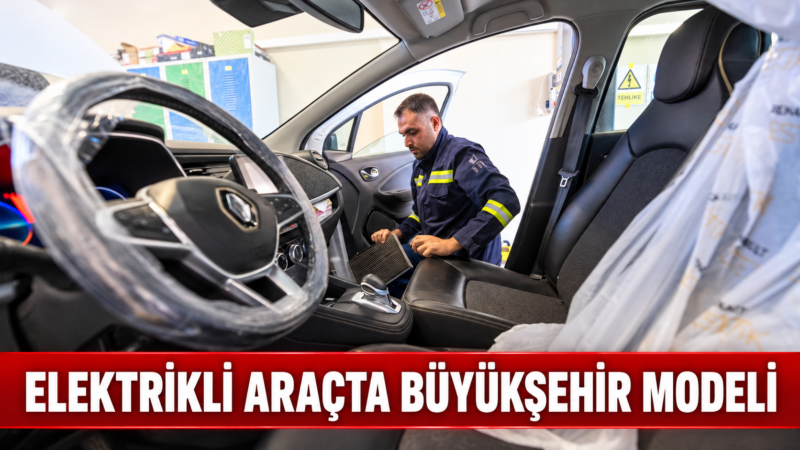 İzmir Büyükşehir Belediyesi’nin 100 elektrikli araçtan oluşan filosu bugüne kadar