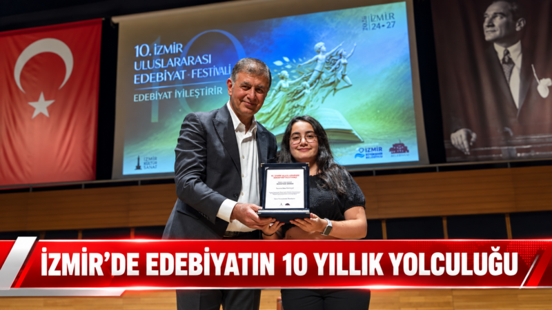 
İzmir Büyükşehir Belediyesi’nin 10 yıldır düzenlediği İzmir Uluslararası Edebiyat Festivali,