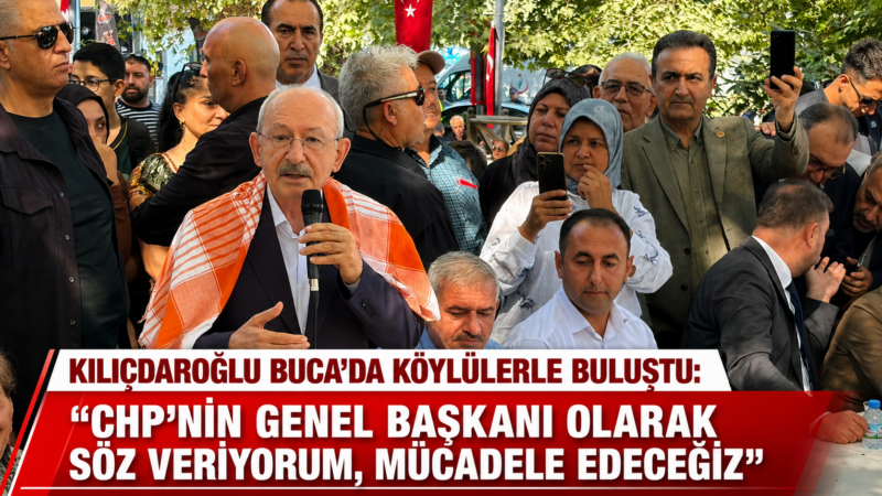 CHP Genel Başkanı Kemal Kılıçdaroğlu, iki günlük İzmir programının ikinci