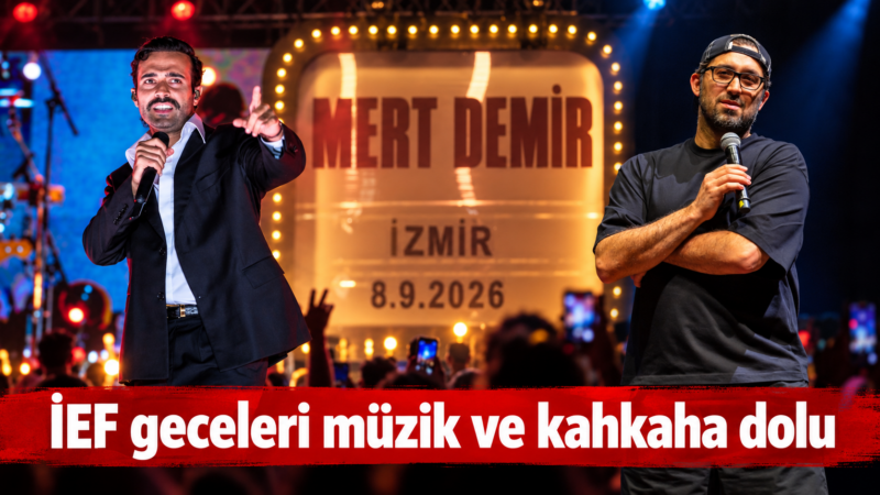 İzmir Enternasyonal Fuarı’nın dördüncü gününde de müzik ve mizah alanında
