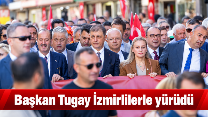 İzmir Büyükşehir Belediye Başkanı Dr. Cemil Tugay, kentin kurtuluşunun 104’üncü