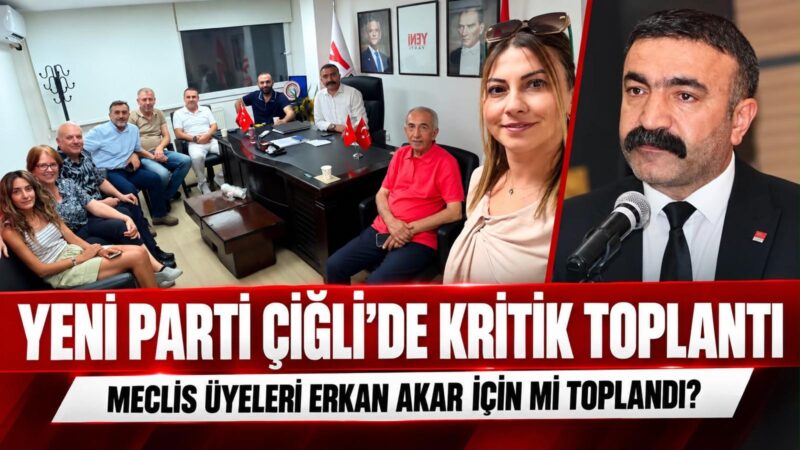 Çiğli’de Yeni Parti kongresi öncesi siyasi hareketlilik hız kazanırken, sekiz