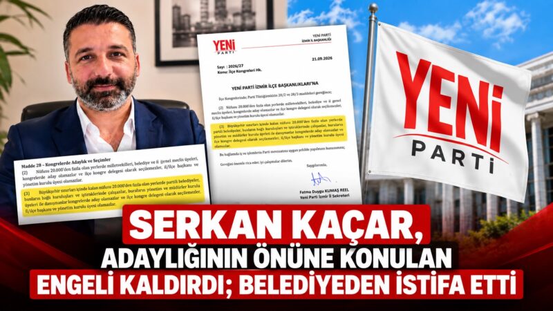 Çiğli’de YENİ Parti ilçe kongresi öncesi yaşanan hareketli günler sonrası,