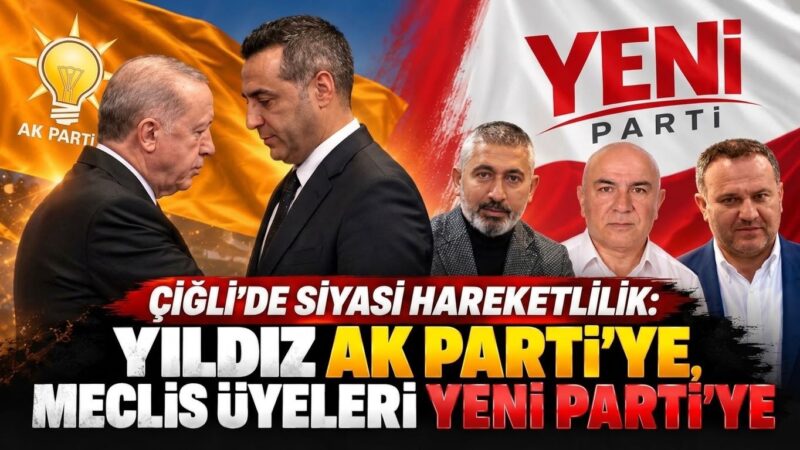 Çiğli siyasetinde bugün peş peşe yaşanan parti değişiklikleri siyasi kulisleri