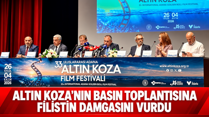 33. Uluslararası Adana Altın Koza Film Festivali’nin tanıtım toplantısında sinema,