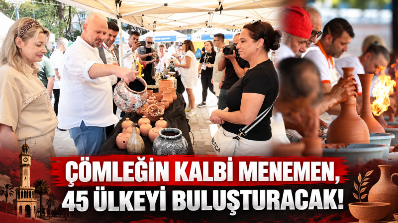 Uluslararası Menemen Çömlek Festivali için geri sayım başladı. Bu yıl