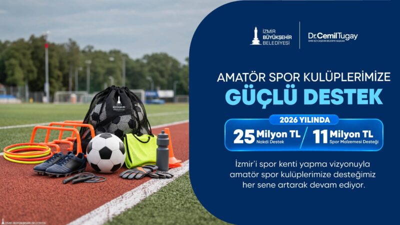 İzmir Büyükşehir Belediyesi, 2026 yılında kent genelinde faaliyet gösteren 261