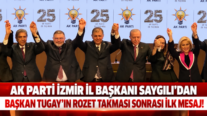 AK Parti İzmir İl Başkanı Bilal Saygılı, İZmir Büyükşehir Belediye