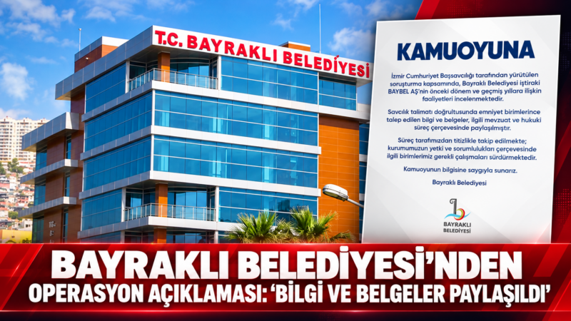 Bayraklı Belediyesi, belediye iştiraki BAYBEL A.Ş.’nin geçmiş dönem faaliyetlerine yönelik