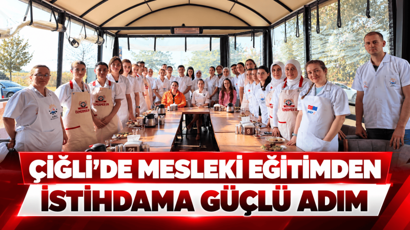 Çiğli Belediyesi’nin istihdam garantili Pastacılık ve Ekmekçilik Kurslarında üçüncü dönem