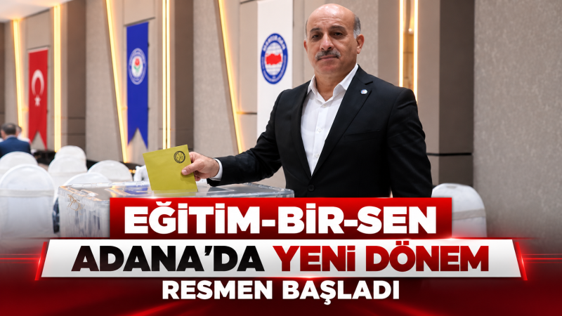 EĞİTİM-BİR-SEN ADANA’DA MUSTAFA SARIGEÇİLİ VE YÖNETİMİ MAZBATALARINI ALDI!
MUSTAFA SARIGEÇİLİ: "HEM