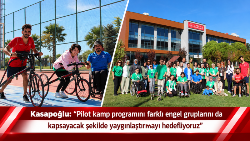Kasapoğlu; “Engelli vatandaşlarımız için düzenlediğimiz kampları arttıracağız”
AK Parti İzmir Milletvekili