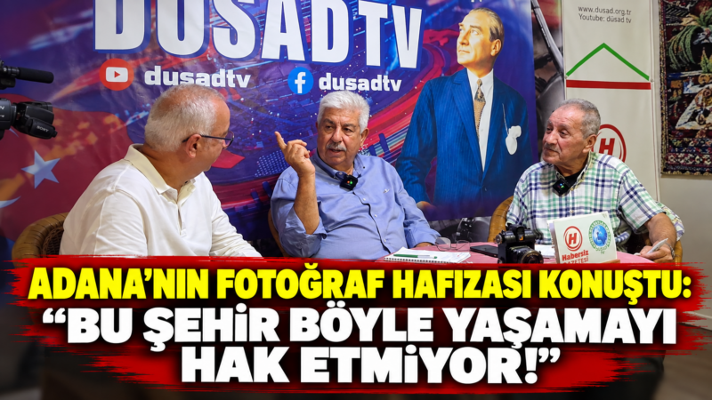 DÜSAD TV’nin konuğu Adana’nın fotoğraf üstadı Sabri Gül oldu. Gazeteci
