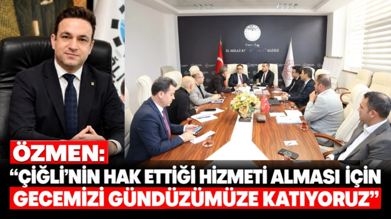 Çiğli’de Millet Bahçesi ve Çarşı Projesi gündeme gelirken, Köy İçi
