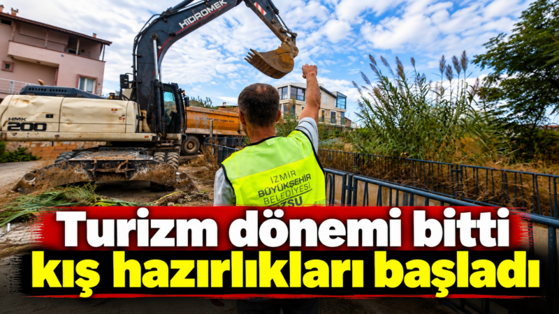 İzmir Büyükşehir Belediyesi İZSU Genel Müdürlüğü, turizm mevsiminin sona ermesinin