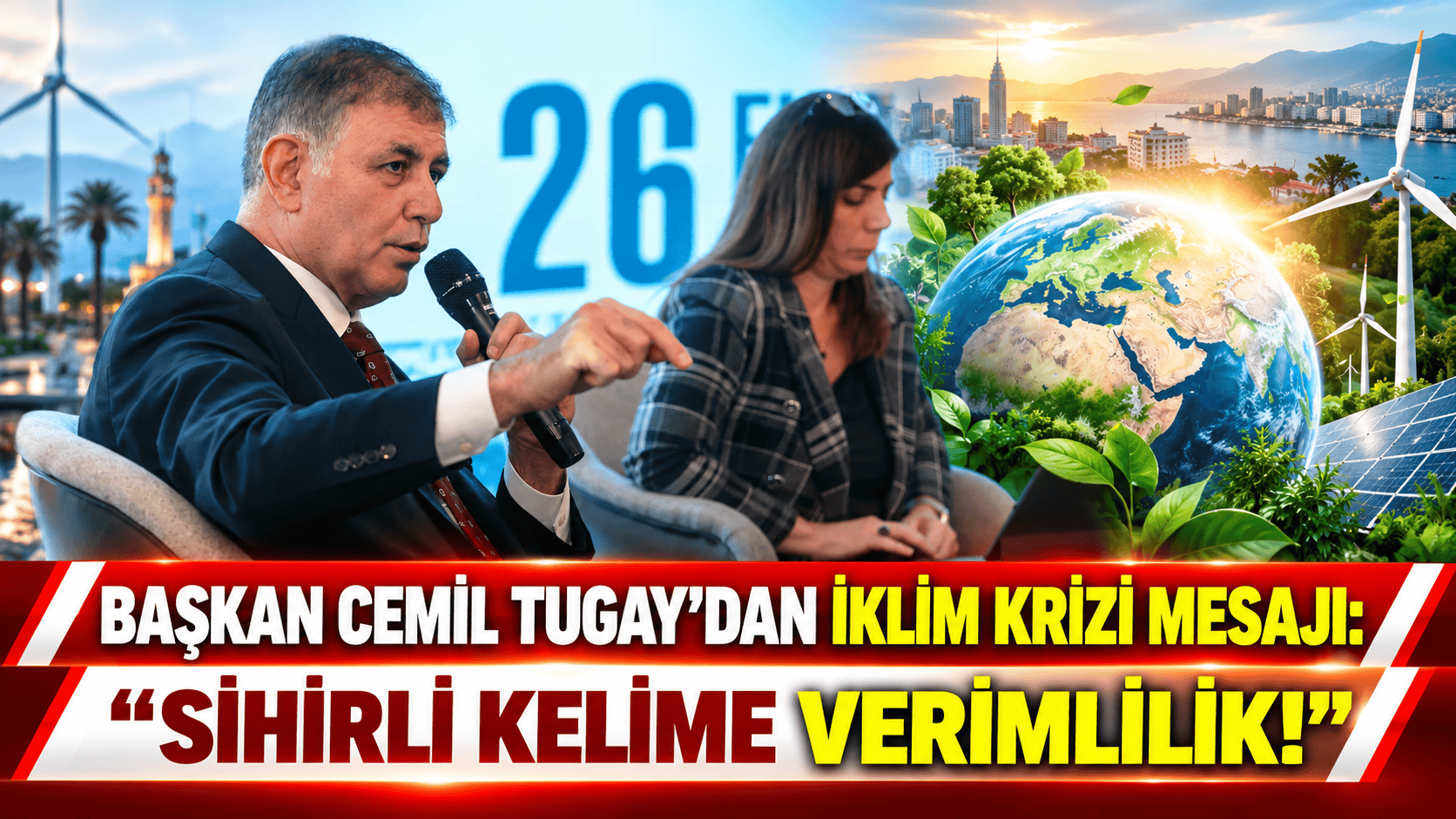 İzmir Büyükşehir Belediye Başkanı Dr. Cemil Tugay, Gaziantep Büyükşehir Belediyesi