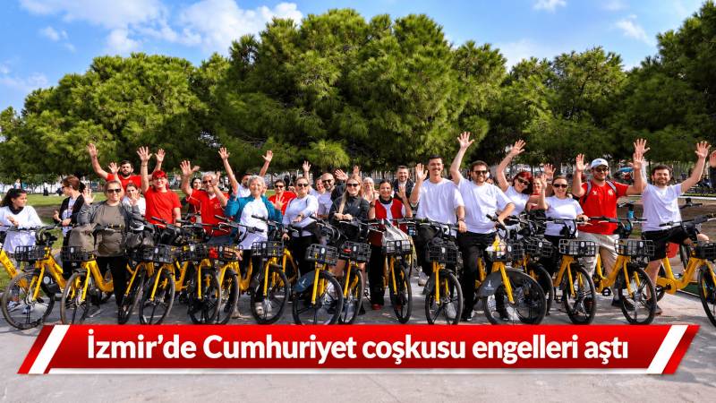 
İzmir Büyükşehir Belediyesi, 29 Ekim Cumhuriyet Bayramı etkinlikleri kapsamında sağır
