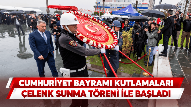 Türkiye Cumhuriyeti'nin 103. kuruluş yıl dönümü kutlamaları, Cumhuriyet Meydanı’nda düzenlenen