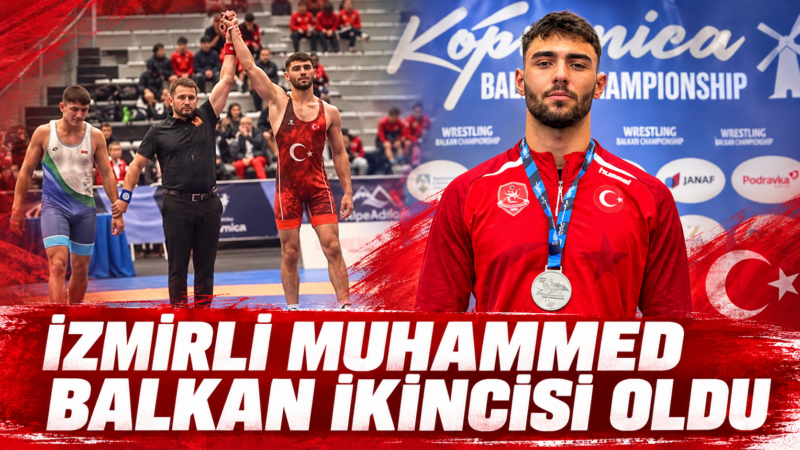 İzmir Büyükşehir Belediyesi Spor Kulübü güreşçisi Muhammed Emin Uyumaz, U20