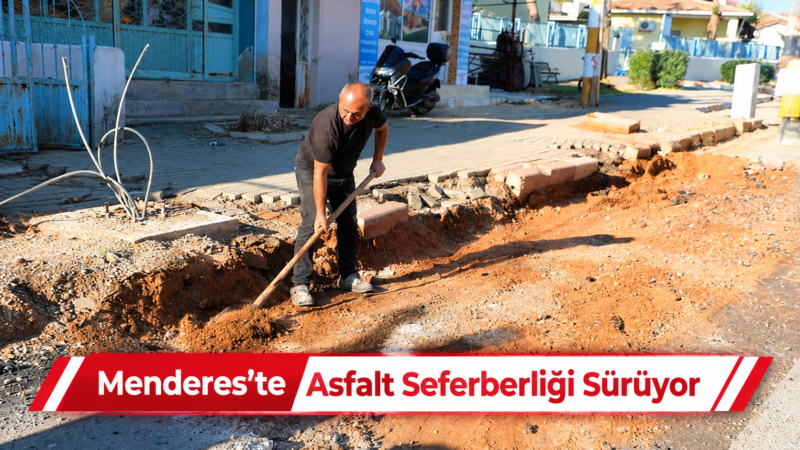 Menderes Belediyesi, Başkan Vekili Asuman Şen’in göreve gelişiyle birlikte başlayan