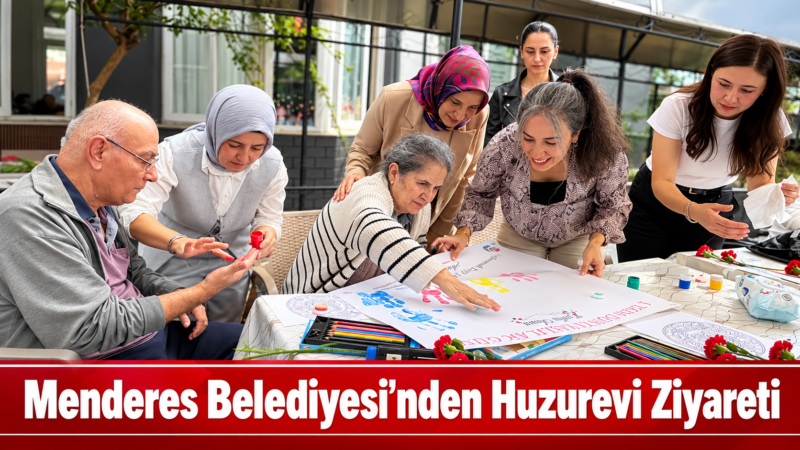 Menderes Belediyesi, Engelsiz Çocuk Evi’nden yararlanan engelli bireyler ile birlikte
