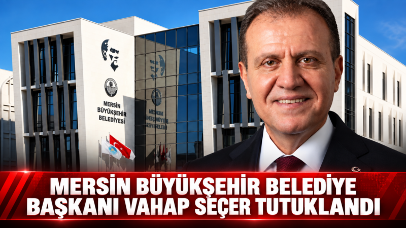 Mersin Büyükşehir Belediyesi ile Yenişehir ve Mezitli belediyelerine yönelik yürütülen