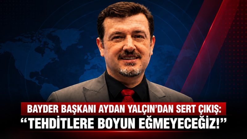 EGE ÖZGÜR HABER GENEL YAYIN YÖNETMENİ HÜSEYİN ERGÜN’DEN YALÇIN’A DESTEK: