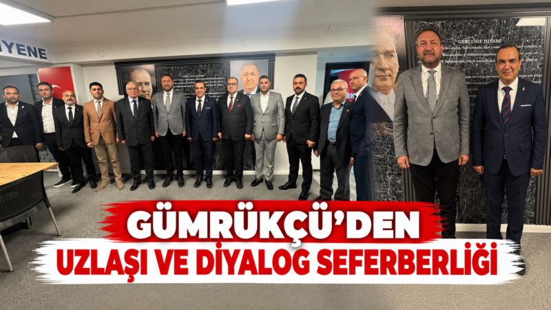 Cumhuriyet Halk Partisi İzmir İl Başkanı Utku Gümrükçü, kentte siyasi
