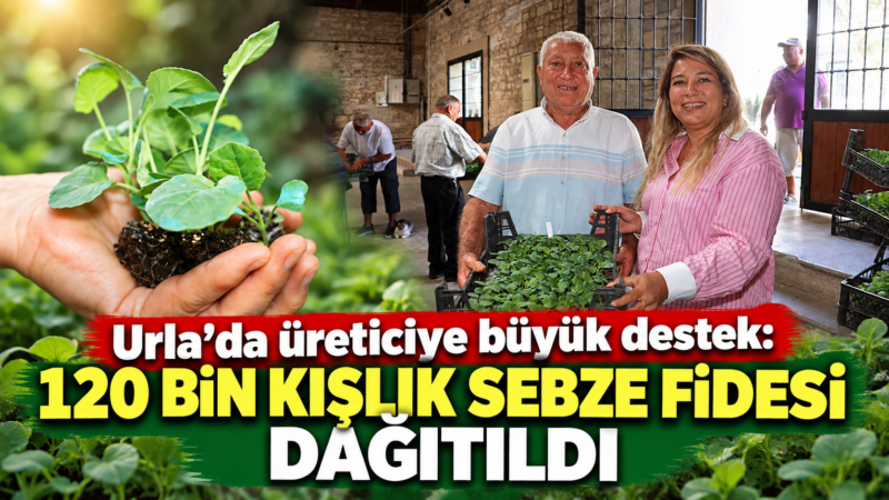 Urla Belediyesi, yerel üretimi güçlendirmek ve üreticilerin girdi maliyetlerine katkı